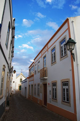 street in the typical village of Alte, Algarve - Portugal