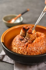 thai red curry with rice