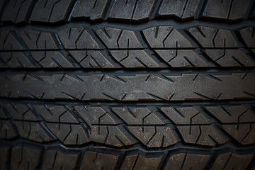 Background texture of tire.