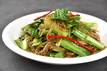 salad with chicken and vegetables