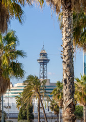 teleférico - barcelona - cataluña