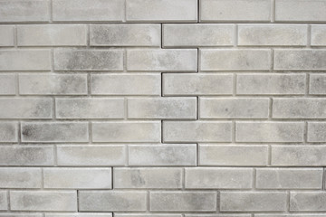Gray brick wall texture