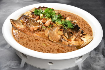 soup with meat and vegetables