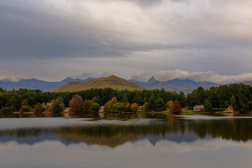 Low clouds on the mountain