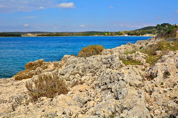 Fototapeta na wymiar coast of Adriatic sea