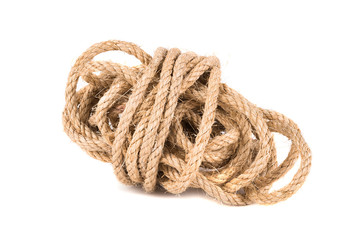 rope isolated in white