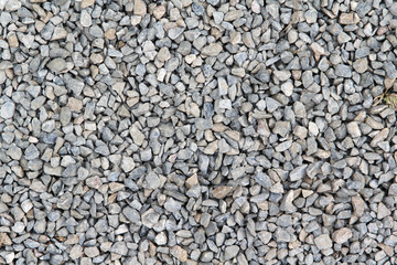 Small stone ground surface texture background.