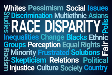 Race Disparity Word Cloud