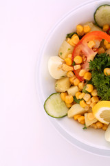Potato Salad with vegetables 