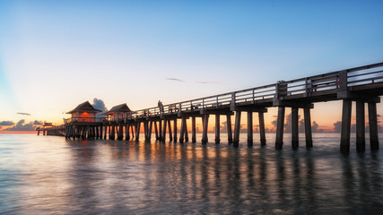 Scenic Naples Pier, Florida