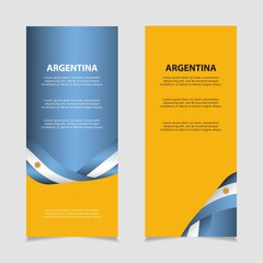 Argentina National Day Vector Template Design Illustration