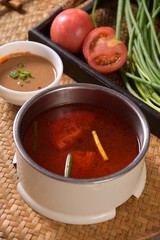 bowl of vegetable soup