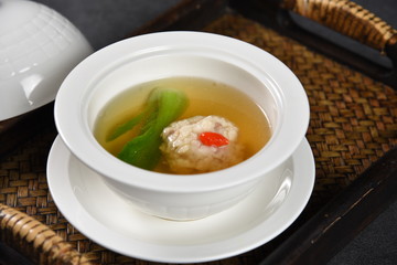 bowl of soup
