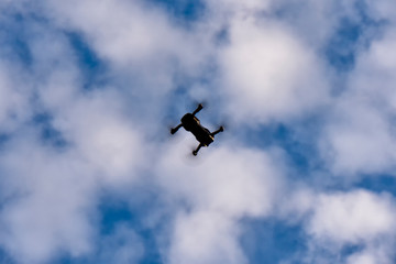 Drones in the sky