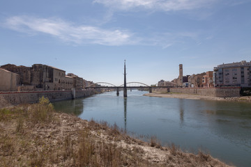 Fototapeta premium Puente en el rio