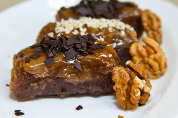 Eastern sweets chocolate cookies