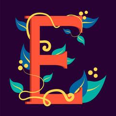 Letter symbol. Design of logotype. Graphic design