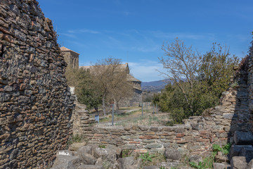 Paisajes catalanes en la ribera del rio Ter - Barcelona - Susqueda