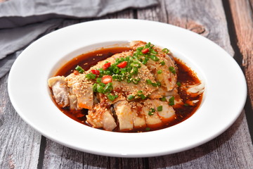 soup with meat and vegetables