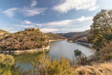 Paisajes catalanes en la ribera del rio Ter - Barcelona - Susqueda