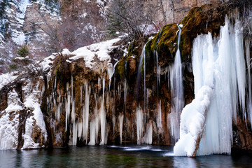 Hanging Lake Winter