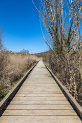 Paisajes de la ribera del rio ebro en flix - Ribera d'ebre - Tarragona