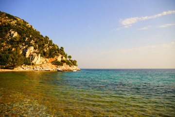 Fototapeta premium Agnontas beach and bay