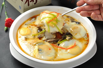 soup with meat and vegetables