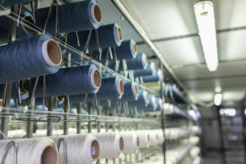 thread, cotton, factory, industry, pattern, machine, textile, fabric, fashion, hand, loom, manufacturing, string, weave, wool, woven, manufacture, weaving, carpet, craft, design, fiber, old, tradition