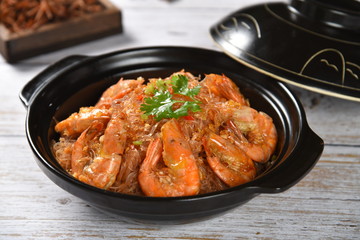 fried chicken with vegetables