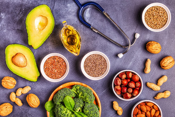 Vegan sources of omega 3 and unsaturated fats.