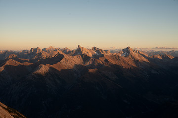 Panorama von Bieberkopf im Allgäu