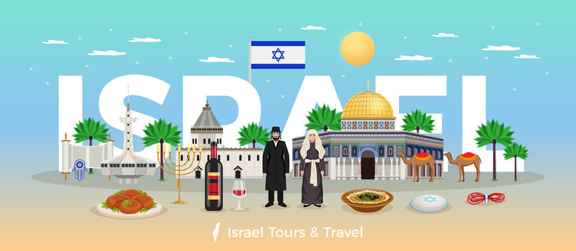 Israel Concept Illustration