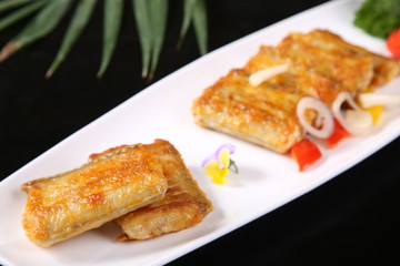 salmon with sauce