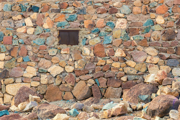 texture stone wall full frame. Horizontal frame