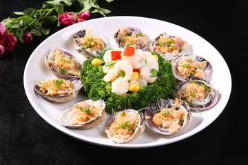 salad with shrimps