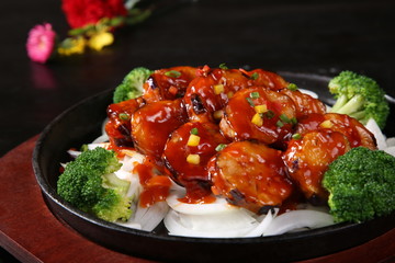 chicken with vegetables