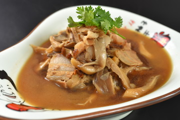 noodle with pork