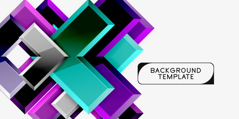 Glossy arrows background