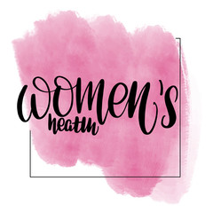 lettering women's health