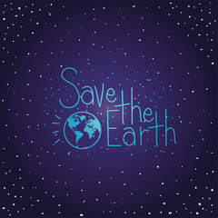 Naklejka premium world planet earth day celebration