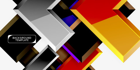 Glossy arrows background