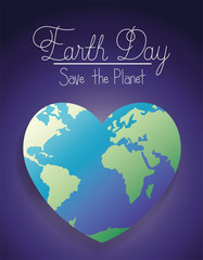 world planet earth heart day celebration