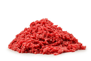 Chopped meat background.