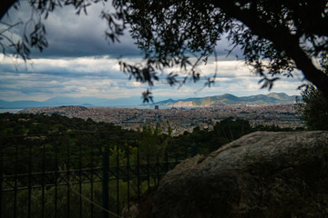 Athens at Sunset