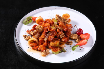 chicken with vegetables