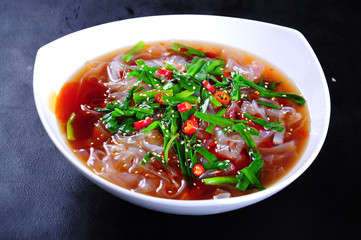 bowl of vegetable soup