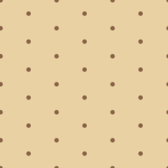 Seamless polka dot pattern. Design for wallpaper, fabric, textile, wrapping. Simple background