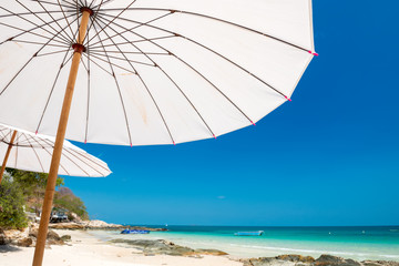 Island blue sea view.