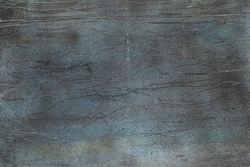 Grunge texture with cracled grey, green and white paint, text space